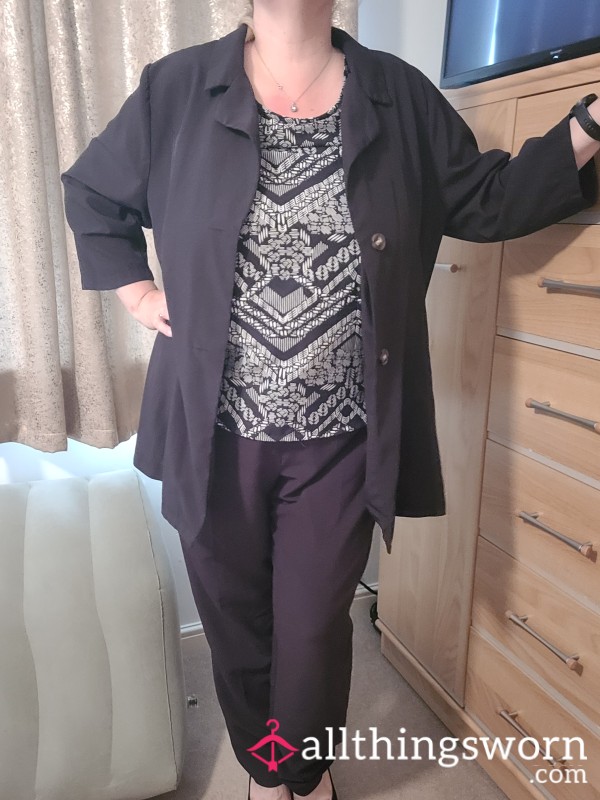 Work Outfit. Jacket And Trousers