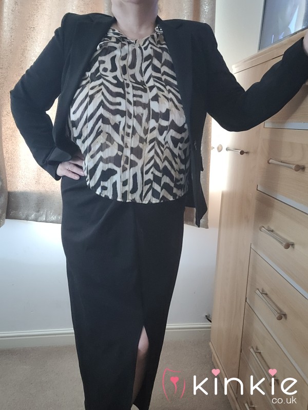 Work Outfit. Jacket,skirt And Blouse