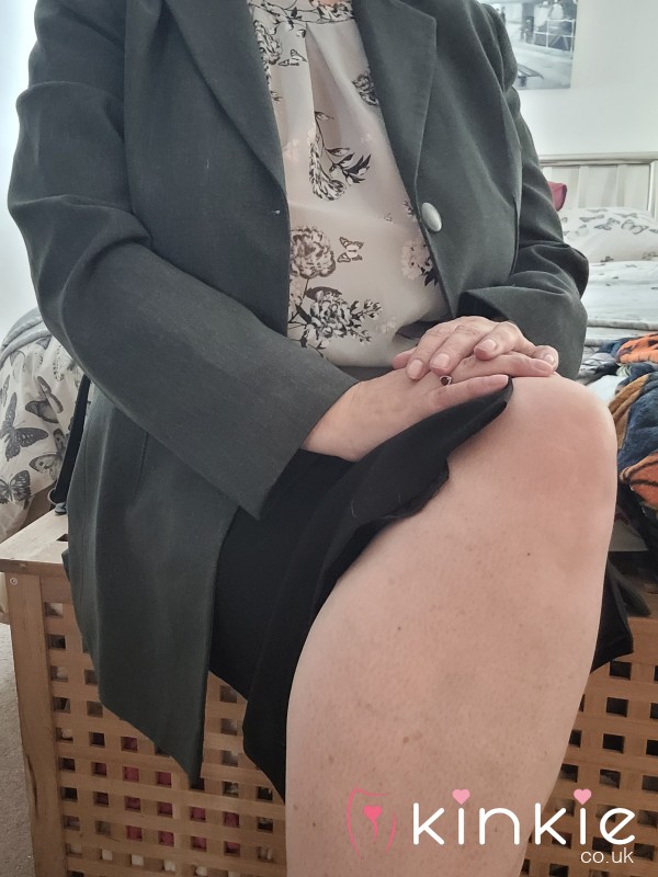 Work Outfit. Skirt,top And Jacket