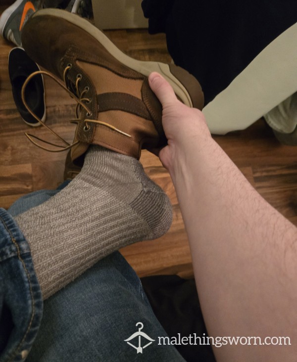 Work Socks, Worn Back To Back 10 Hour Days In Boots. Guaranteed Ripe.
