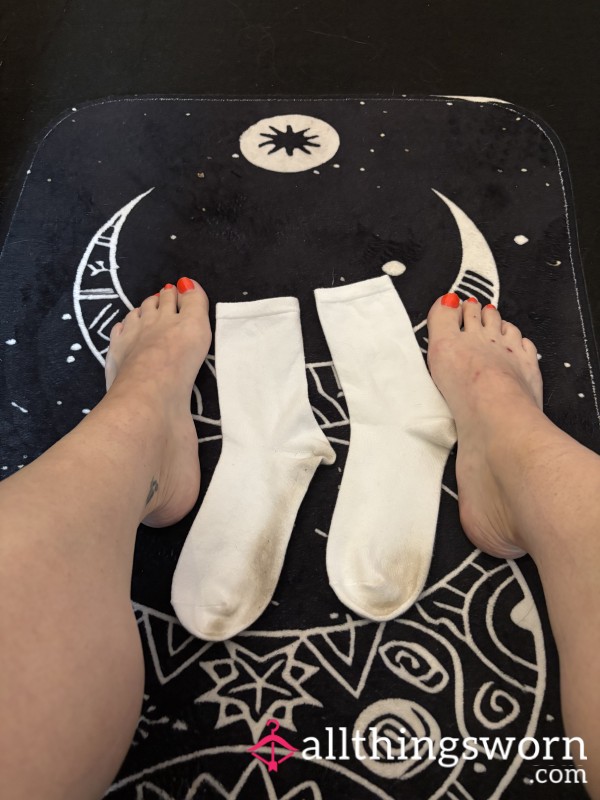 Worked 12hrs Shift In These After  Going The Gym Hot And Sweaty