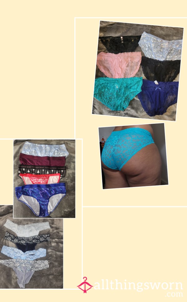 Workout Panties/Thongs/Lace