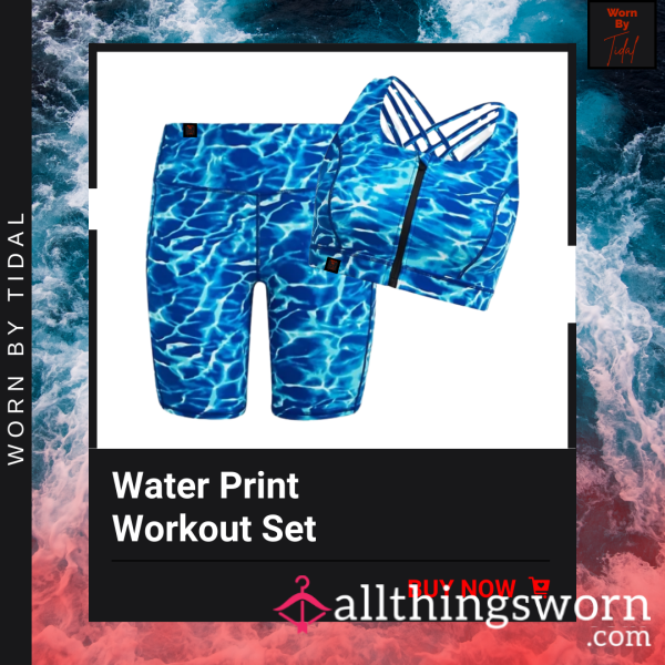Workout Set: Water Print