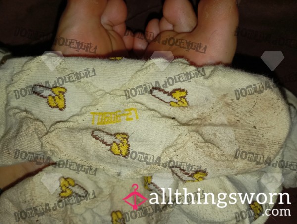 WORKOUT SOCKS – UNWASHED  Worn During Workouts And Daily Activity. Unwashed. Real Wear.  Simple. Honest. Real Use.  One Pair Only.