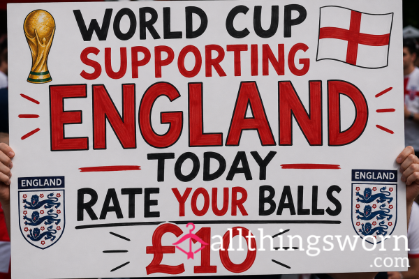 WORLD CUP SPECIAL! Rate Your Balls! £10! 🏴󠁧󠁢󠁥󠁮󠁧󠁿⚽️🏆
