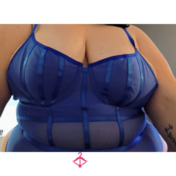 Worn 1-piece Corset Lingerie Set — Soft, Intimate Wear With Optional Photo Set. High Attention, Limited Availability (1).