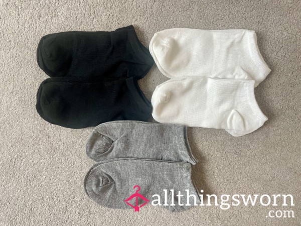 WORN - 12 Hour Worn Ankle Socks