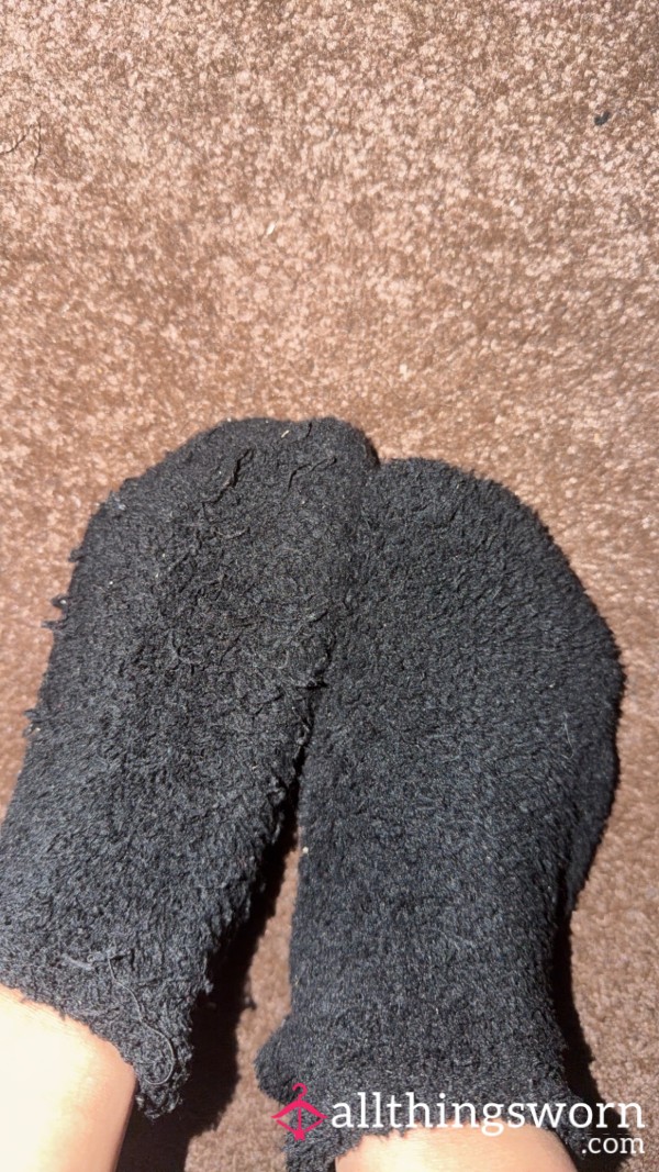 Fluffy Size 4 Socks