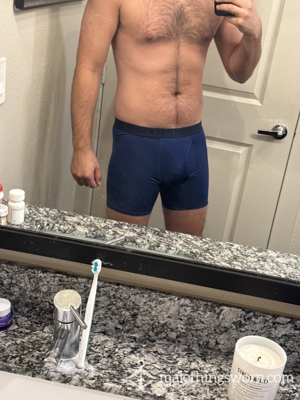 Worn 12+ Hours Hanes Briefs, Slept In