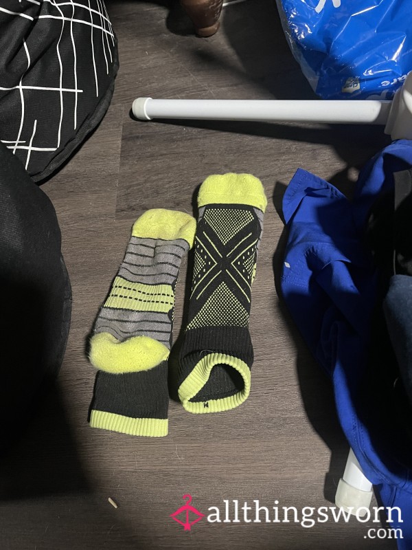 Worn 12 Hrs- Sweaty Socks