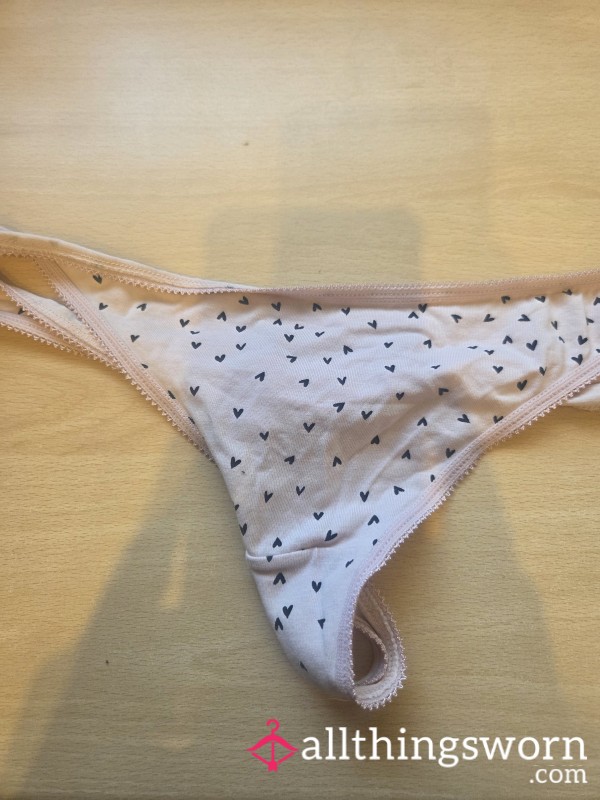 Worn 24 Hour Thongs