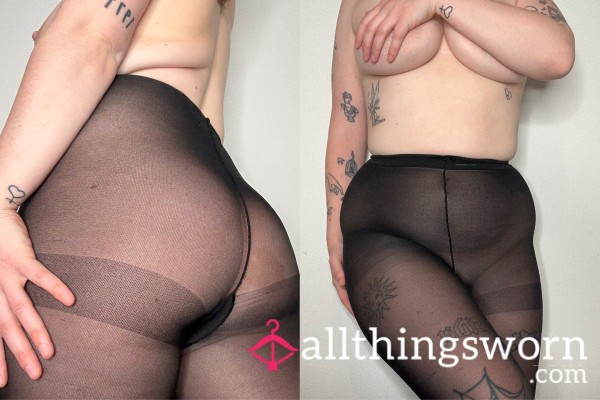 🖤Worn 24hrs Nylon Pantyhose Tights🖤