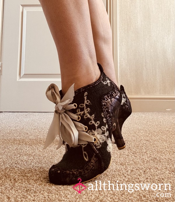 Worn Abigail Irregular Choice Boots 👢 Worn To Work Events/real Wear 💕 Girl Next Door