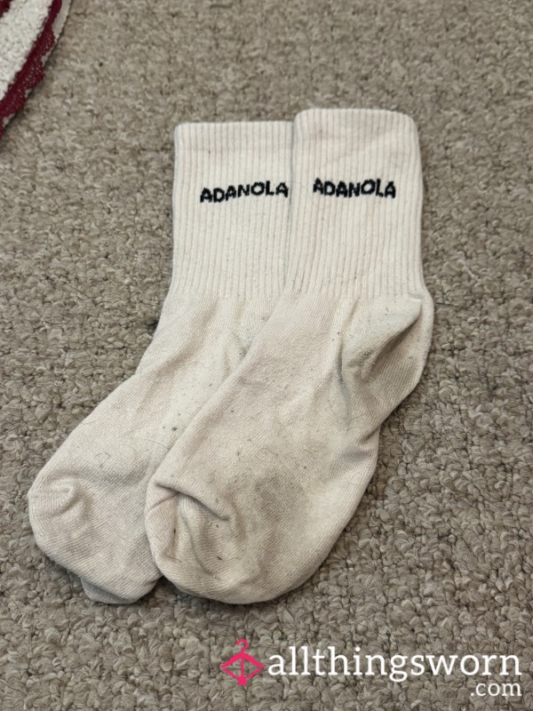 Worn Adanola Gym Socks