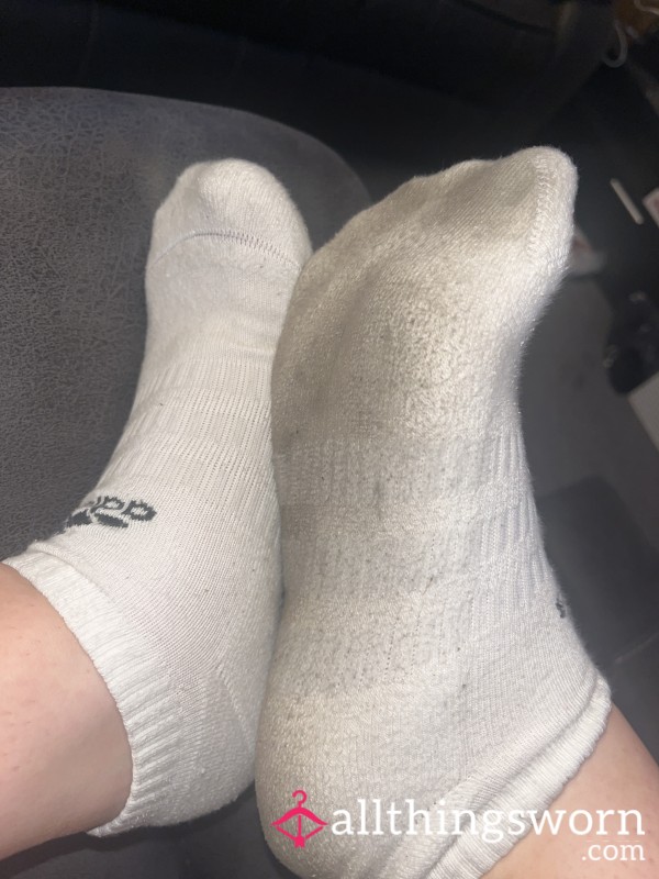 Worn Adidas Ankle Socks