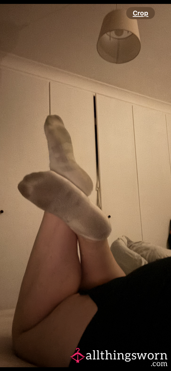 7 Day Worn Adidas Ankle Socks