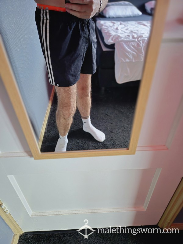 Worn Adidas Black Shorts
