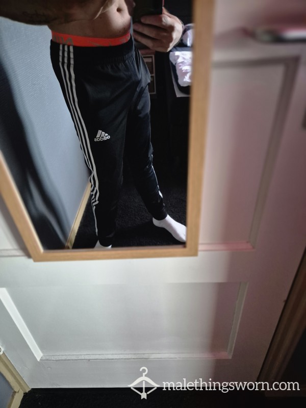 Worn Adidas Long Track Pants