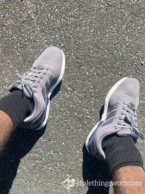 Worn Adidas Running Trainers, 11 Months Use