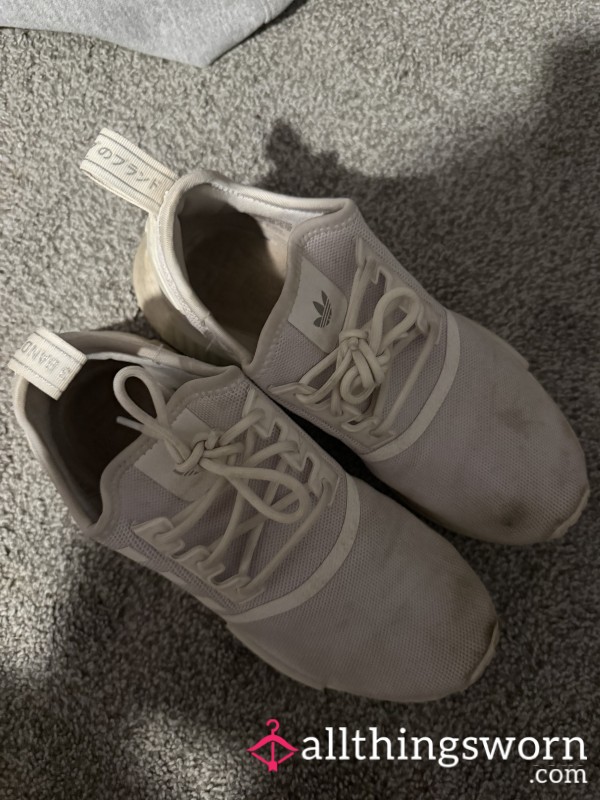 Worn Adidas Shoes