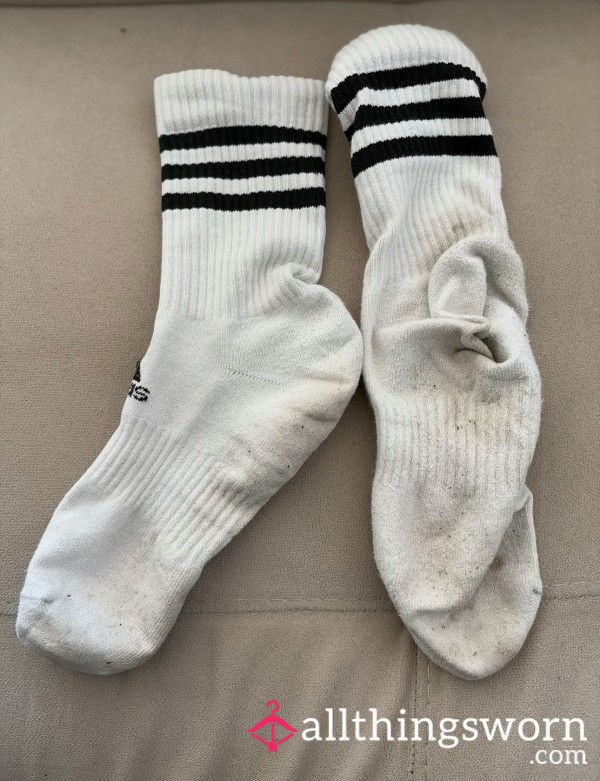 Worn Adidas Socks – Sweaty, Scented & Well-Used Sportswear
