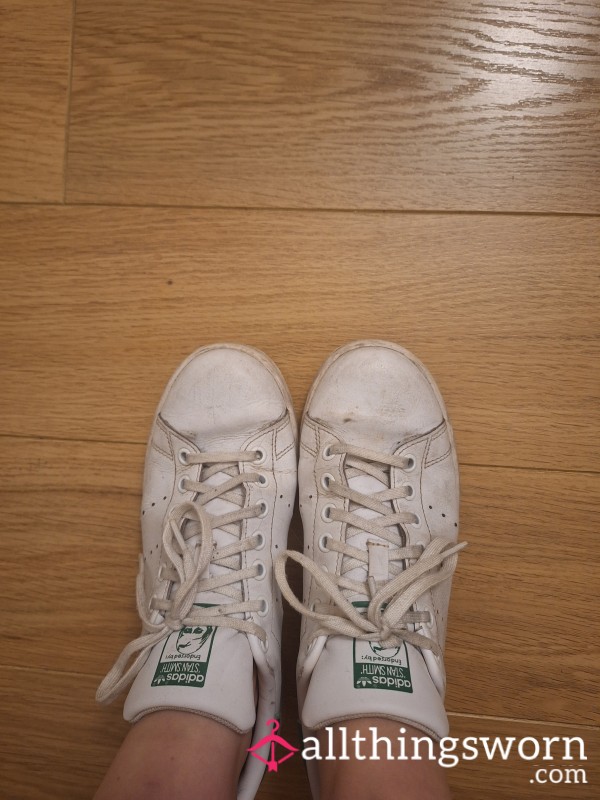Worn Adidas Stan Smith Sneakers – Size EU 38 2/3