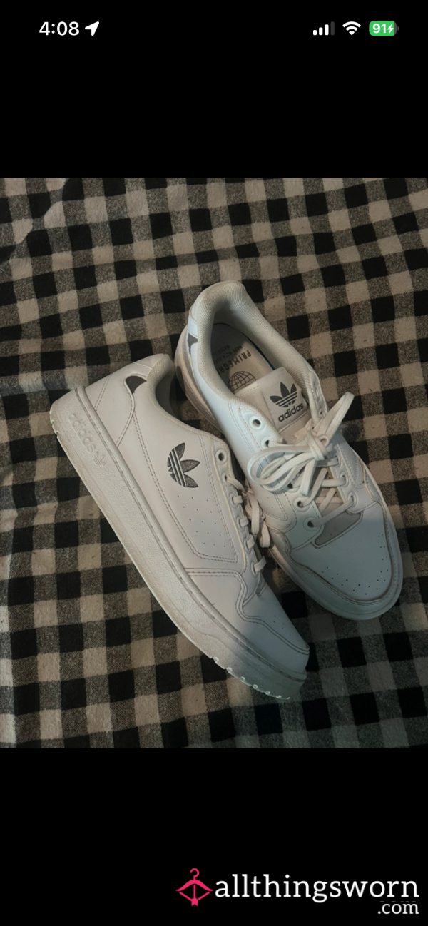 Worn Adidas Trainers