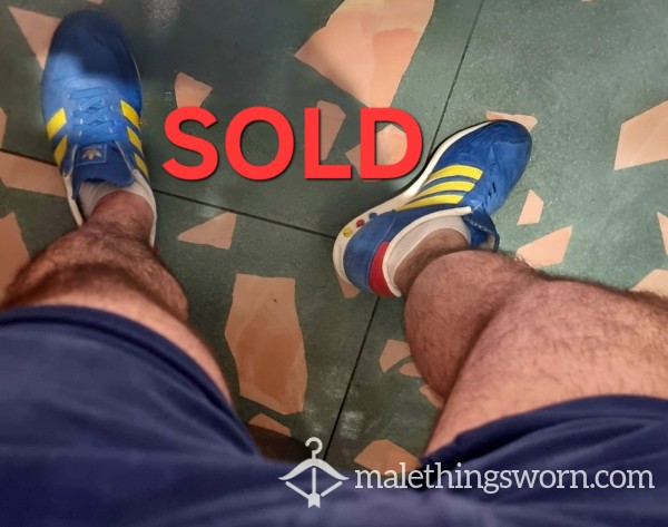 Worn Adidas Trainers 🥵👟💦 SOLD