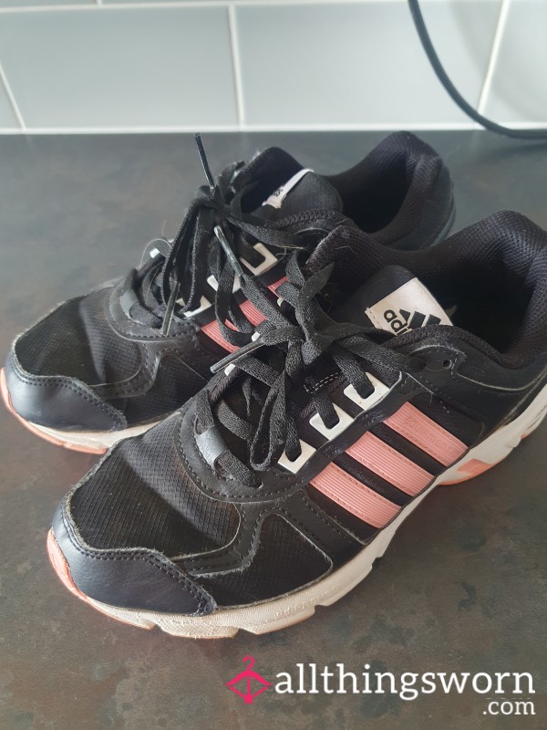 Worn Adidas Trainers