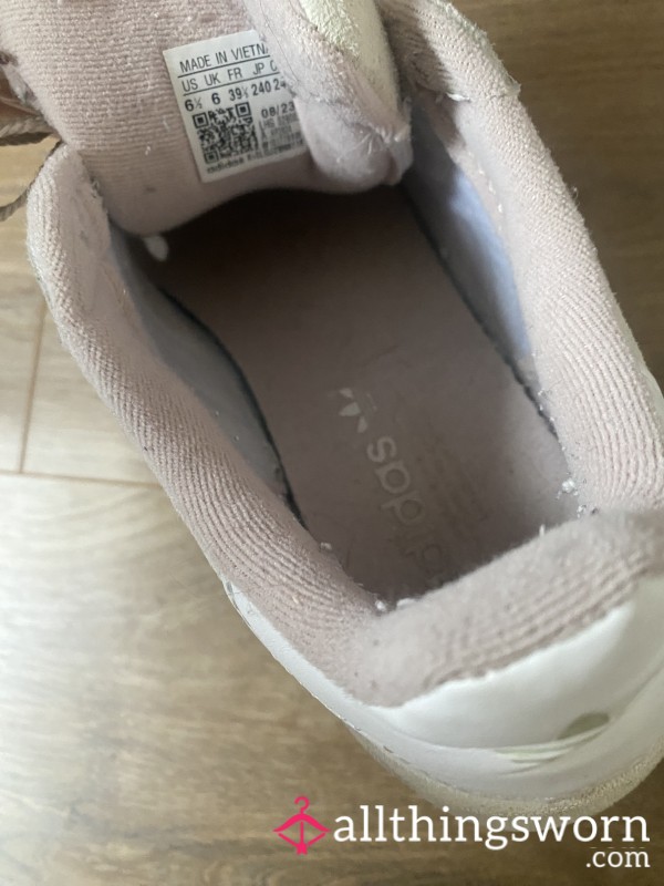 Worn Adidas Trainers