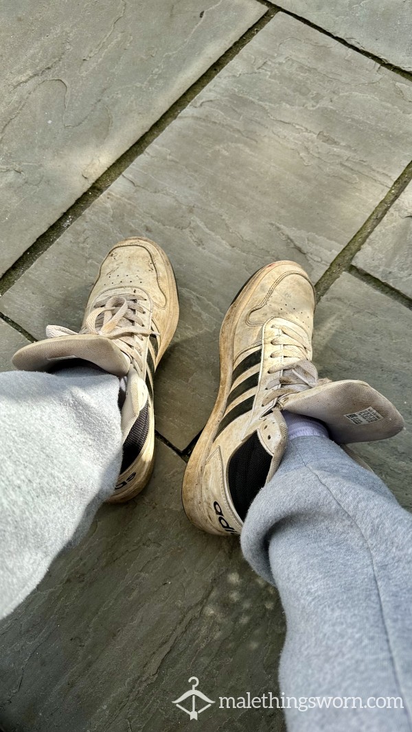 Worn Adidas Trainers UK9