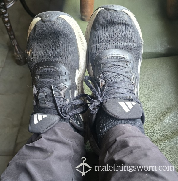Worn Adidas Traners