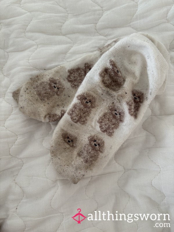 Worn All Day – Dirty, Smelly & Wet Ankle Socks