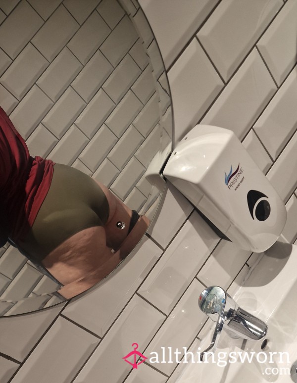 💚 Worn All Day Green Work Pants💚