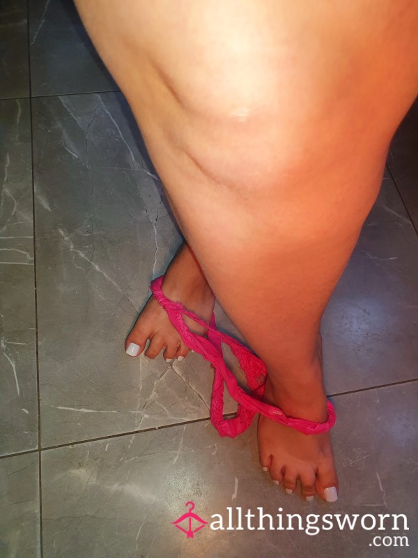 Well-worn 💋pink Panties