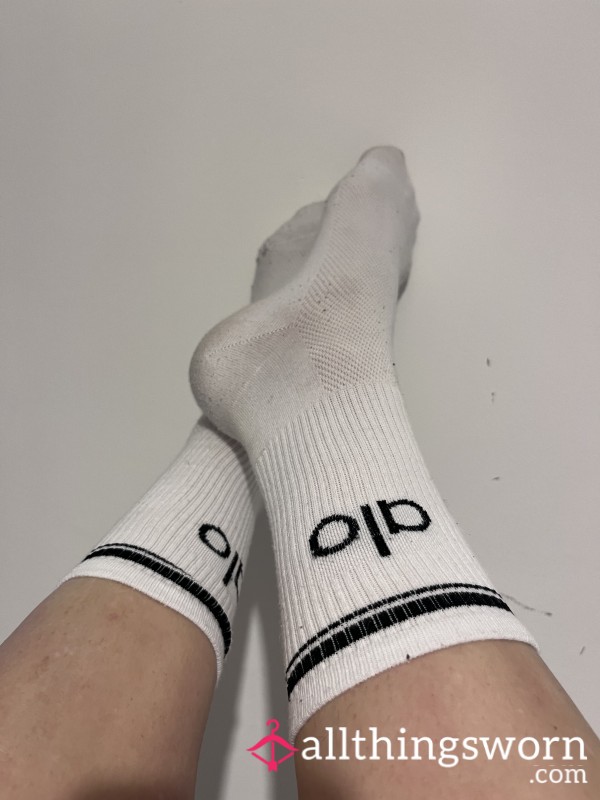 Worn ALO Socks