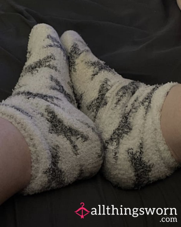 Worn And Manky Fluffy Socks
