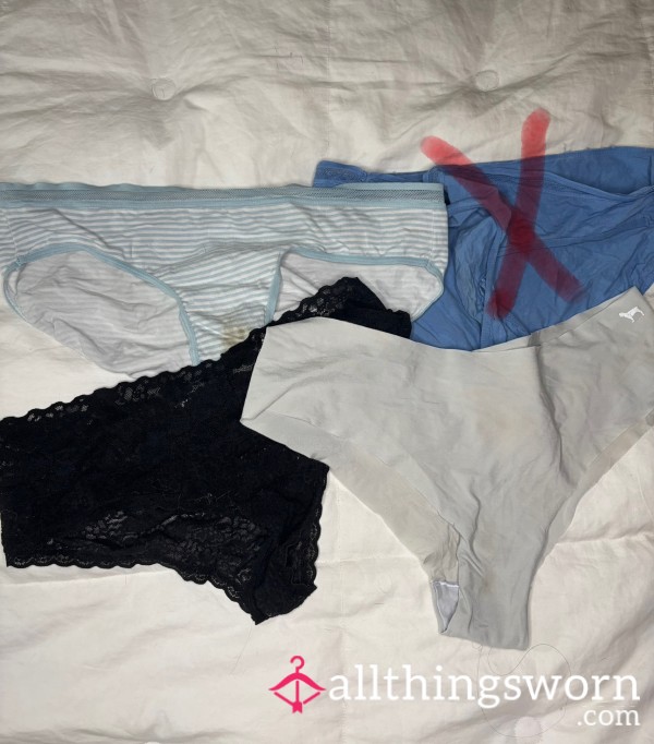 Worn And Ripped Panties