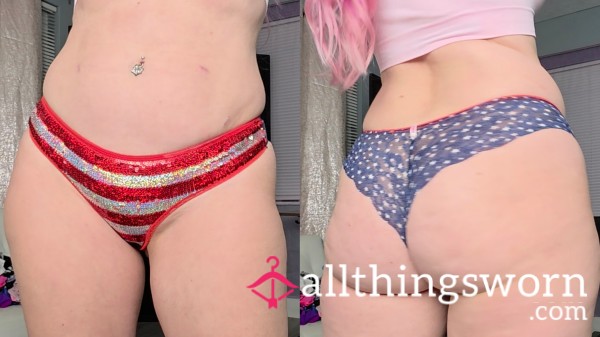 Worn And Scented USA Panties