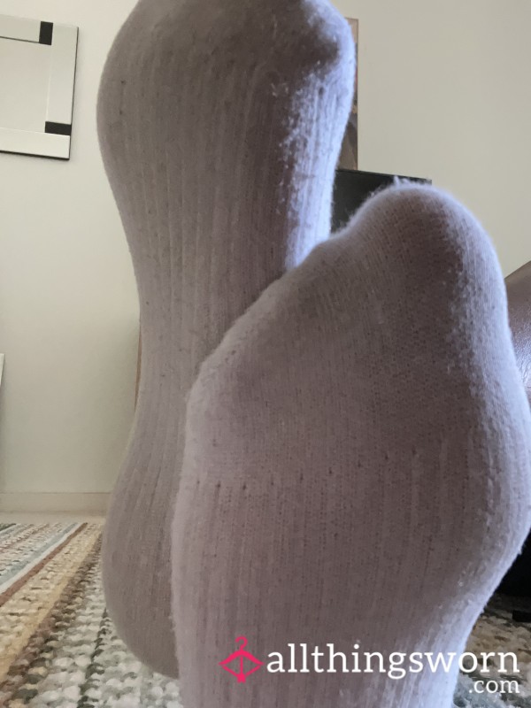 Worn And Sweaty... These Socks Have Been Through Hell