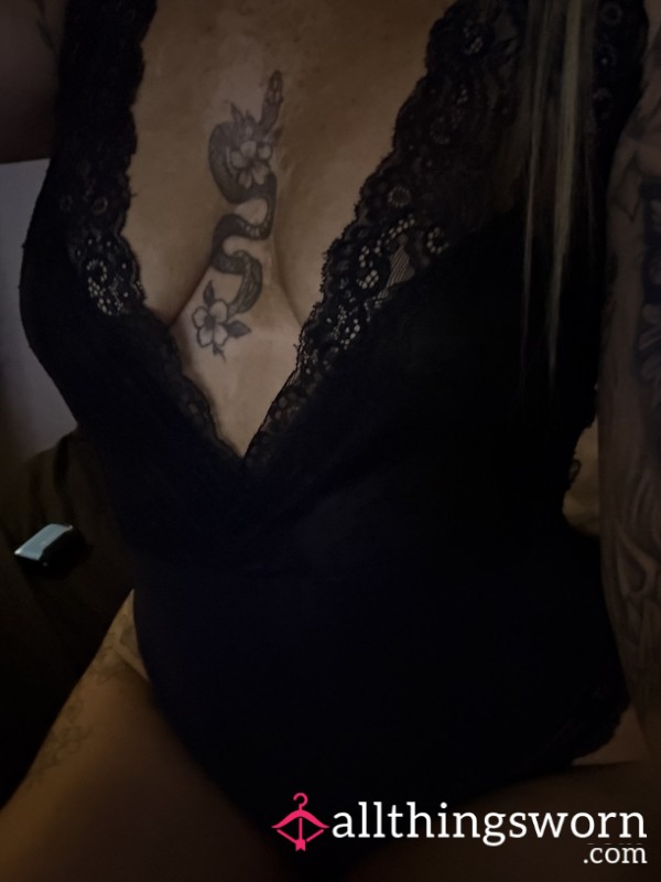 Worn And Used Black Lingerie