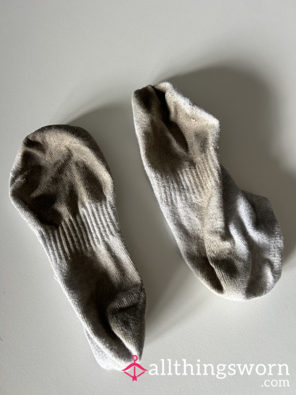 Worn Ankle Socks
