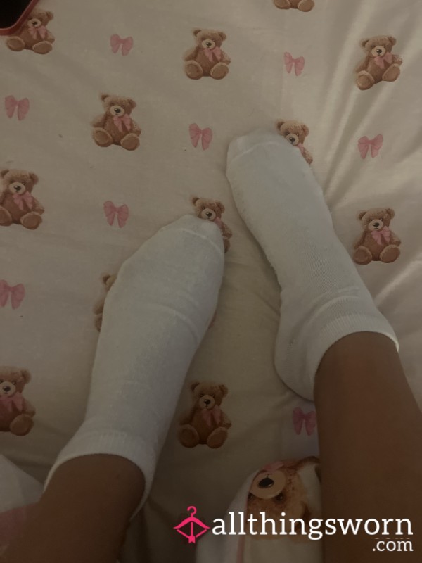 Worn Ankle Socks