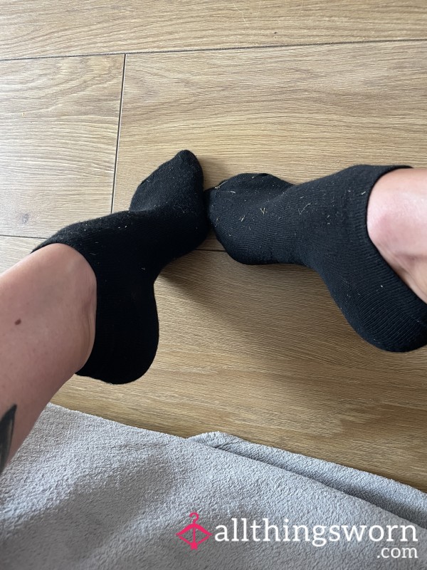 Worn Ankle Socks