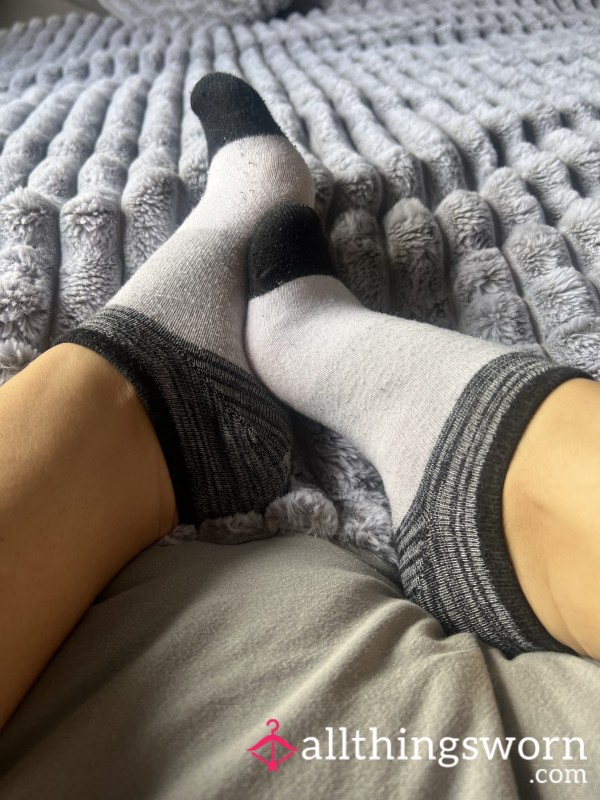 Worn Ankle Socks