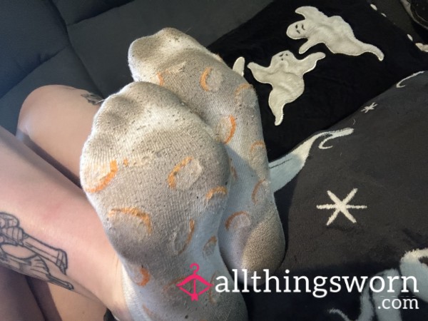 Worn Ankle Socks