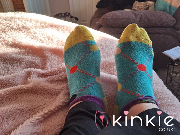 Worn Ankle Socks Size 8