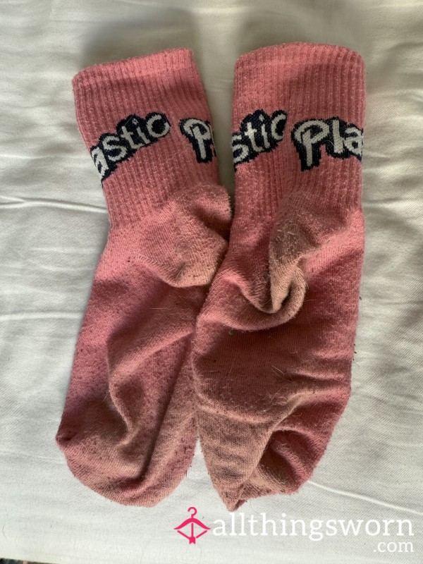 Worn Barbie Socks 💖🎀