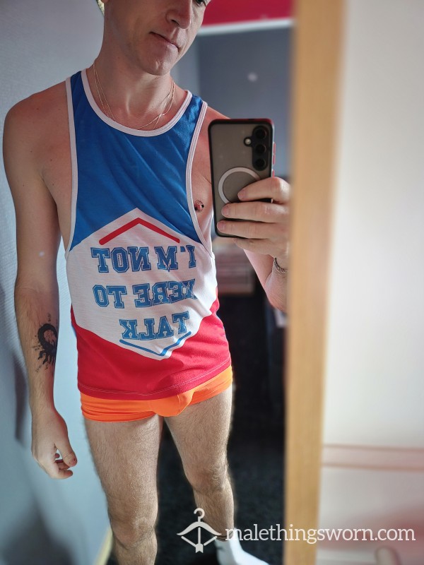 Worn Barcode Berlin Tank Top