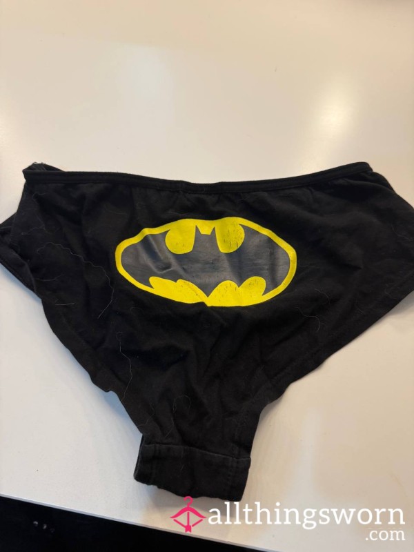 Worn Batman Briefs - 10 Years Old!
